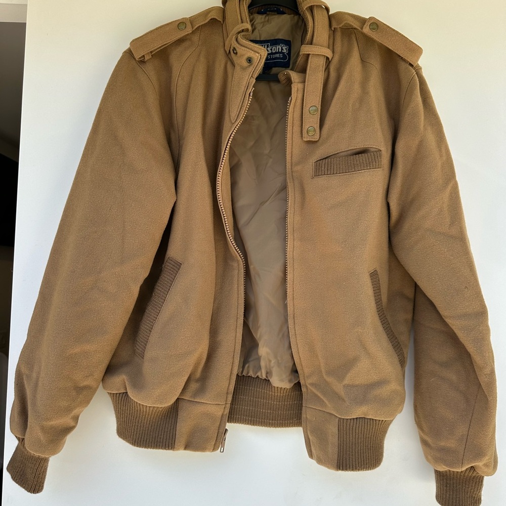 Men’s vintage tan Wilson’s jacket